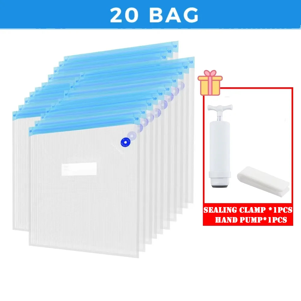 30 Bags Filament Storage Vacuum Bag 3D Printer PLA/ABS/TPU Filament Dryer Safekeeping Humidity Resistant For 3D Printer Parts