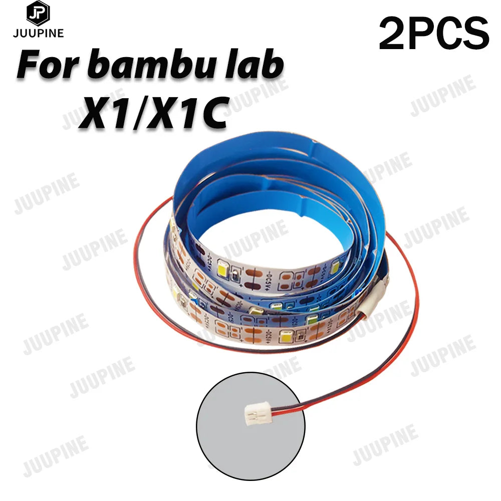 0.3A For Bambu Lab Light P1p P1s X1 X1C LED Light Strip 0.3A LED Light Kit 5V 150cm  High-end Lighting Lamp Bright For Bambulab