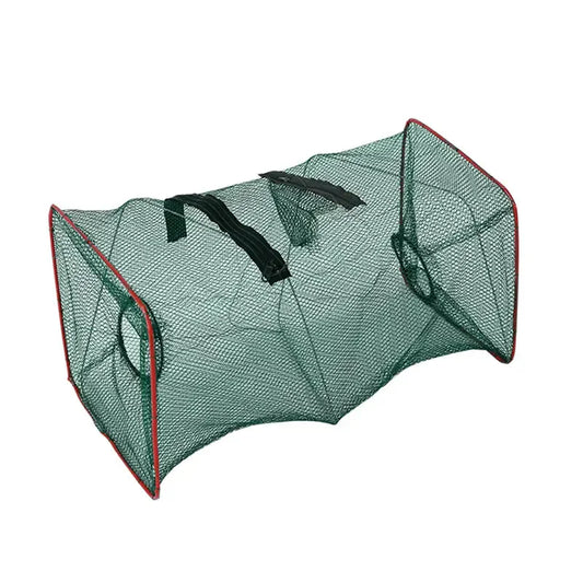 1pc Collapsible Cast Net Fish Cage for Crab, Shrimp, and Crayfish - Perfect Fishing Tackle for Outdoor Enthusiasts