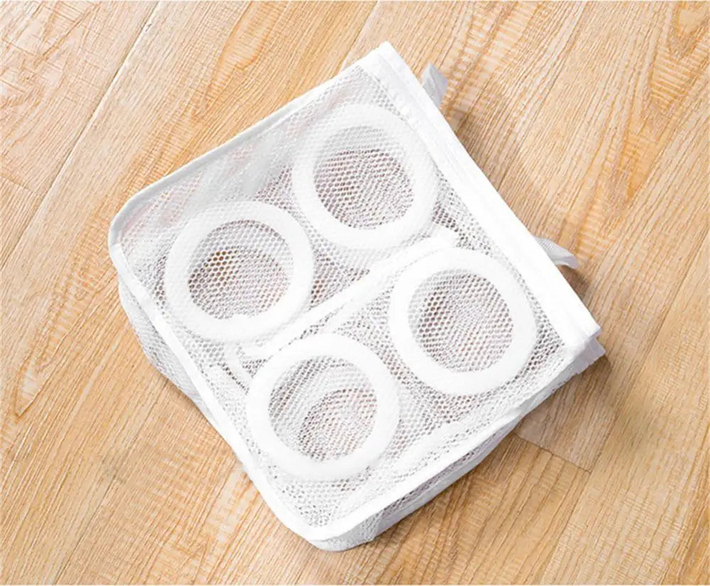 2/1pcs Lazy Shoe Washing Bag Washing Machine Shoes Bag Travel Shoe Storage Bags Portable Laundry Bag Anti-deformation Protective