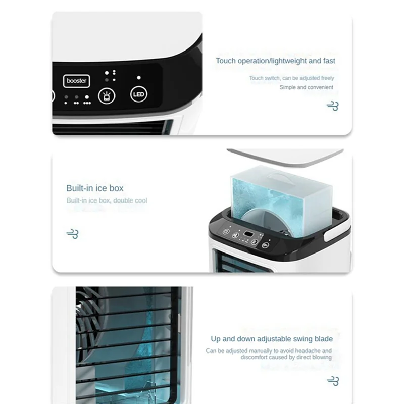 Cold Fan Home Mini USB Desktop Refrigeration Small Air Conditioning Fan Portable Wet Wet Water Cold Fan