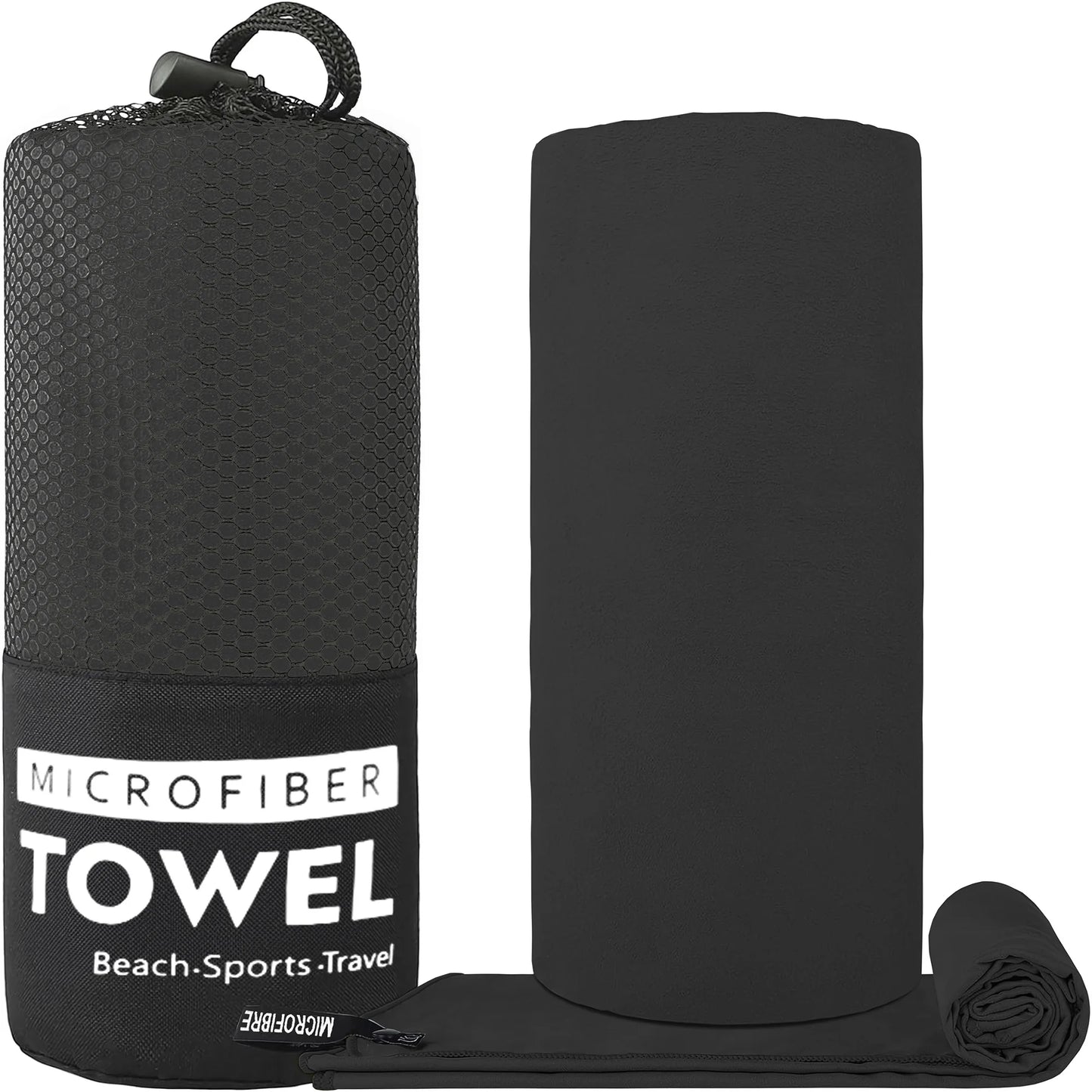 1-psc Microfiber Travel Towel, Quick Dry Towel Super Absorbent Compact Lightweight l for Beach, Gym, Pool,  Bath, Yoga