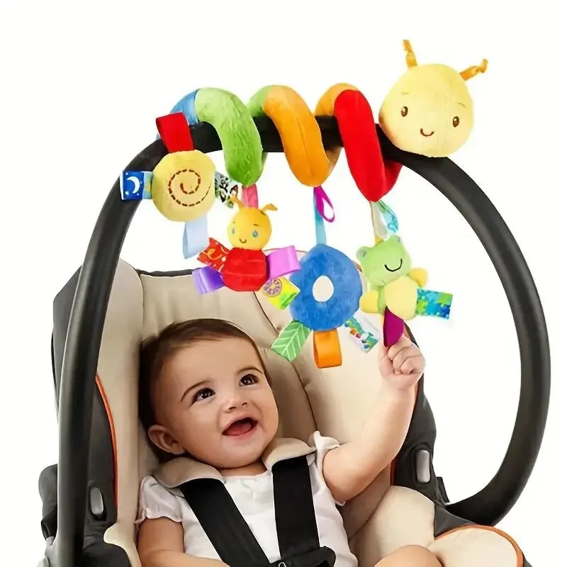 Colorful Label Bed for Infants and Young Children, Hanging Baby Comfort Toys around the Bed