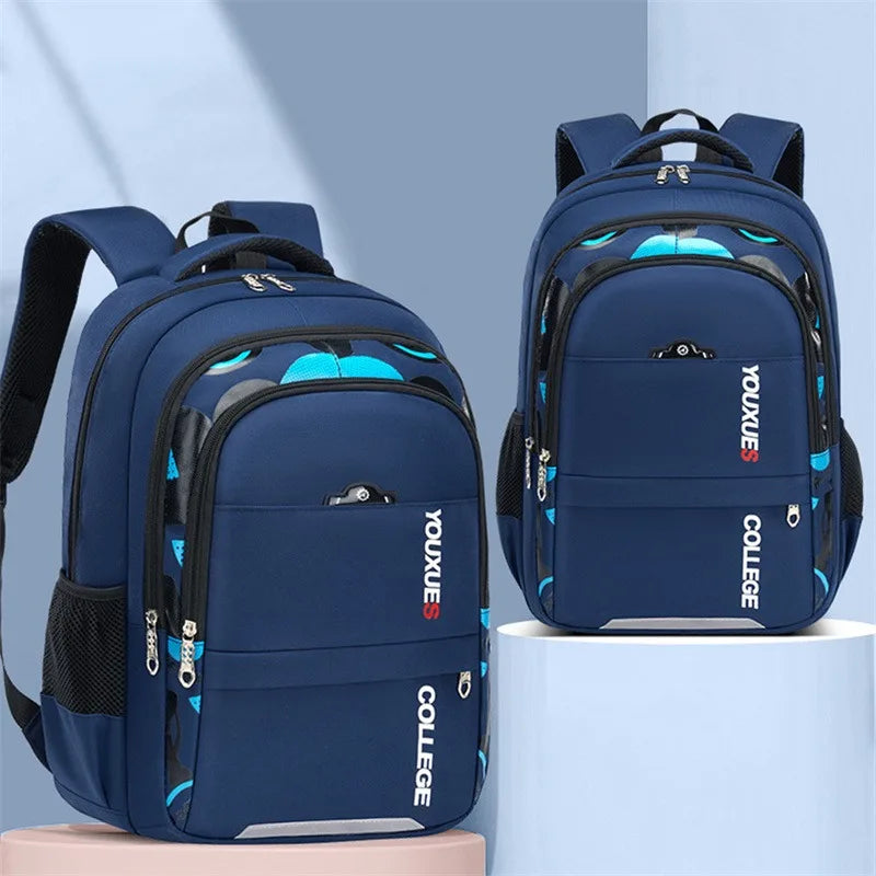 2024 New Children School Bags Kids Backpack In Primary Schoolbag For Teenager Boys Waterproof Backpacks Book Bag Mochila