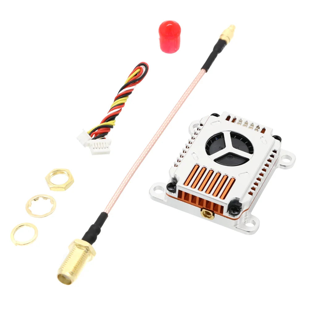 5.8G 5.8GHz 3W Video Transmitter VTX 48CH 25mW/1000mW/2000mW/3000mW adjustable For Long Rang FPV Racing Drone