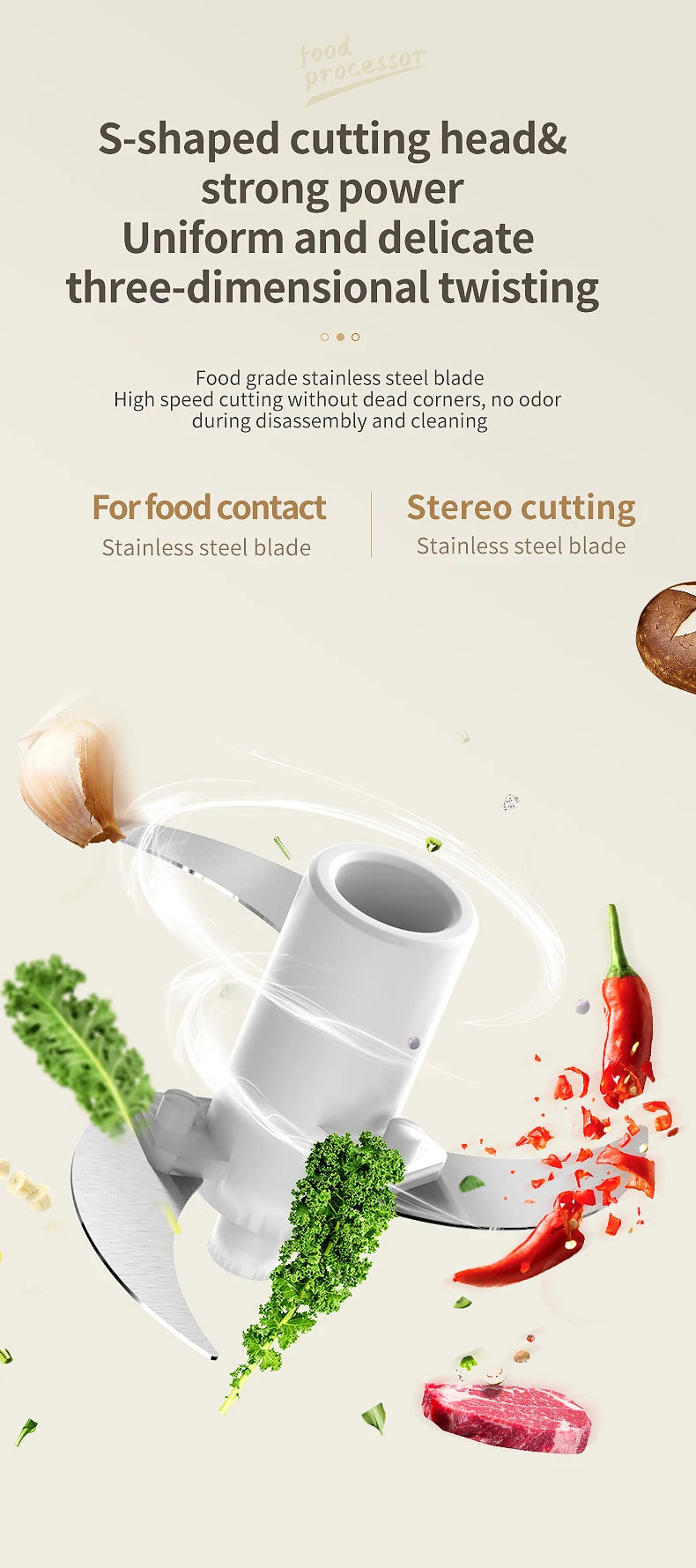 350ml Mini Wireless Electric Garlic Press Dual Purpose Garlic Puree Usb Charging Kitchen Food Shredder Meat Grinder Vegetable