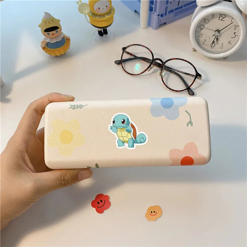 50pcs/100pcs Pokemon Anime Stickers Pikachu Kawaii Sticker Laptop Suitcase Skateboard Guitar Phone Cartoon Kid Gift Toys