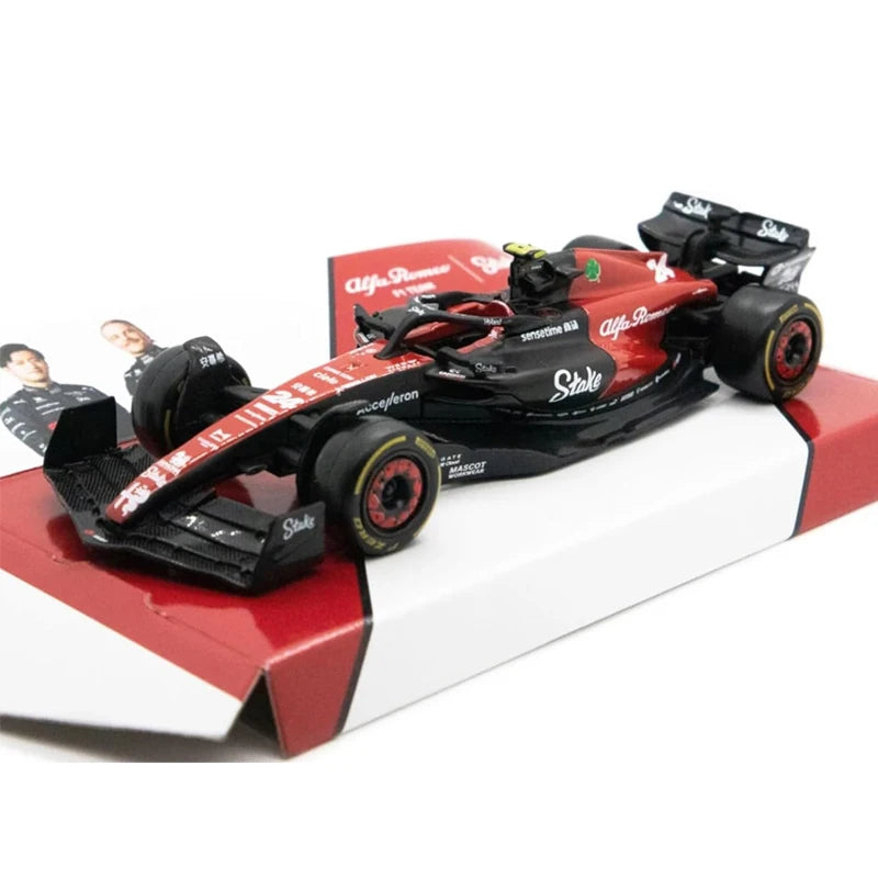 Bburago 1:43 Aston Martin AMR23 Mercedes W14 Red Bull RB19 Miami GP Ferrari SF23 Alpine A523 F1 Model Formula Car Static Racing