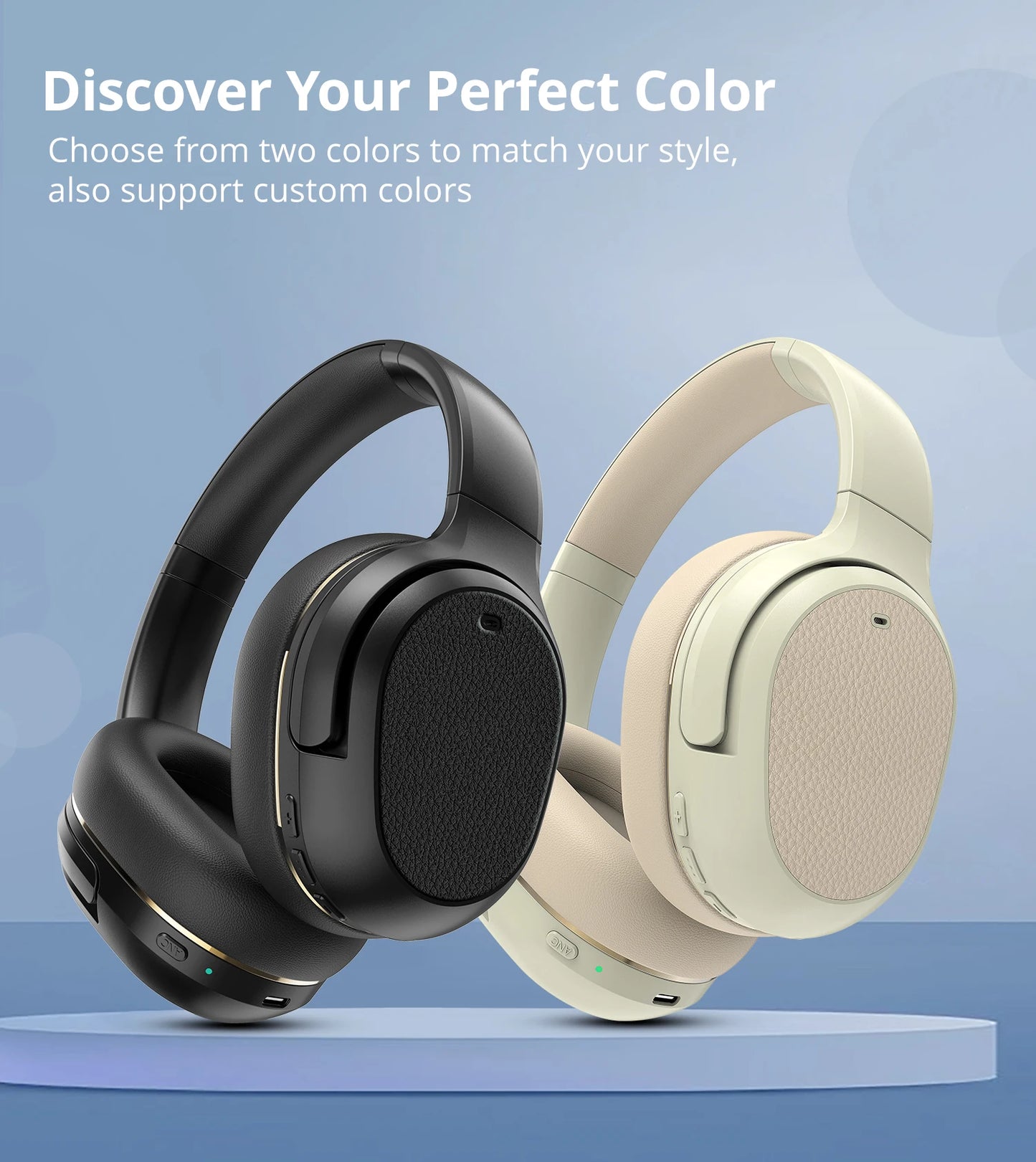 Best Quality Wireless Blue tooth Headphones With Microphone Noise Canceling Headband Gaming Headset Stereo HiFi Headset