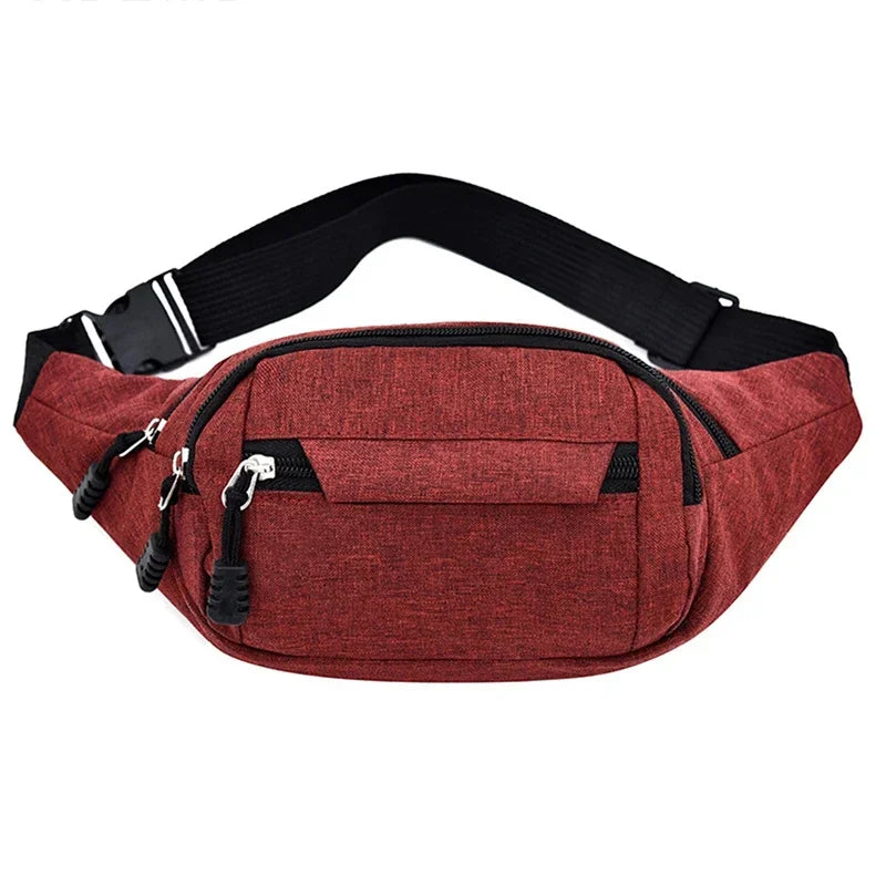 2024 Mobile Waist Bag for Men Women Multifunctional Large Capacity Belt Bag Anti Splash Wear-resistant Construction Site Pochete