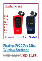 2022 Fineblue F520 Mini Wireless Earphone Bluetooth 5.3 Retractable Portable Headset Calls Remind Vibration Sport Run Headphone