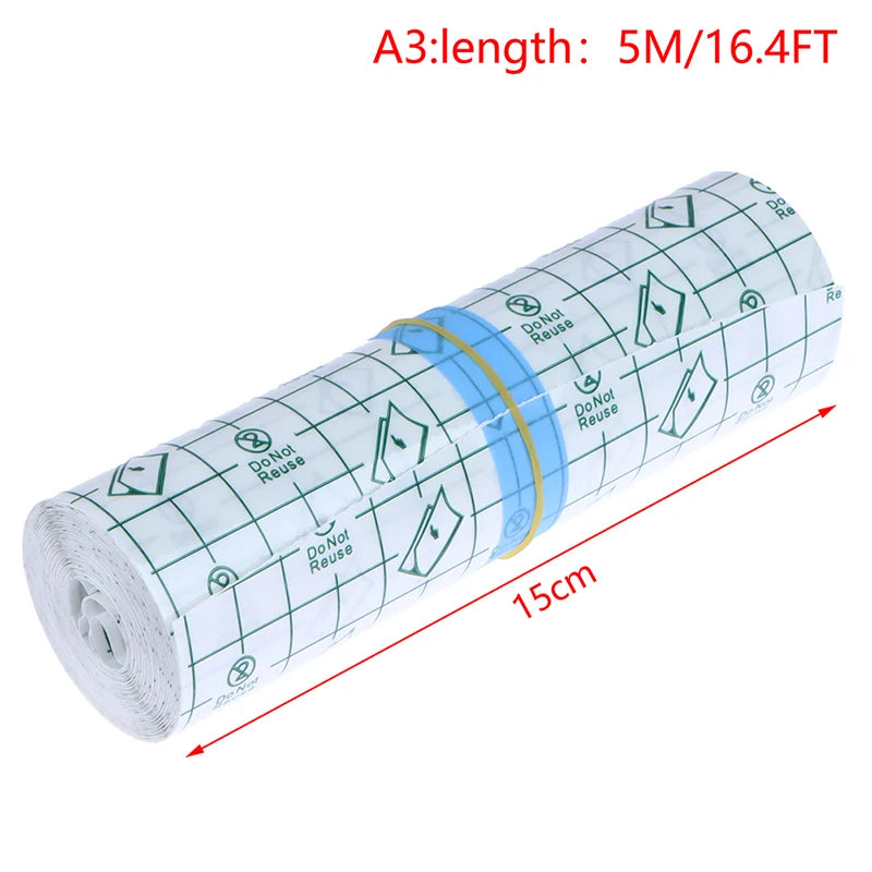 5m Waterproof Protective Tattoo Healing Film For Aftercare Bandage Transparent Skin Repair Wrap Roll