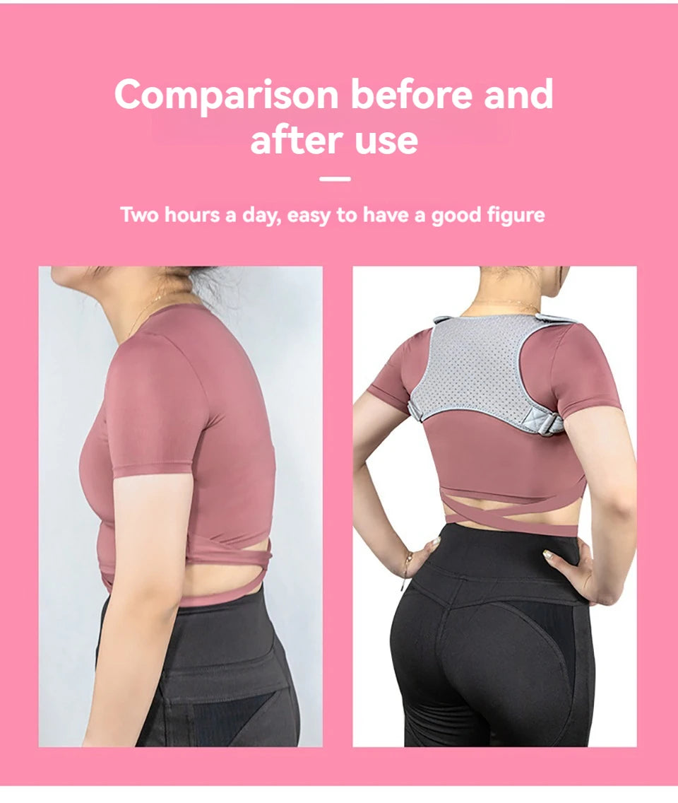 Anti-Hunchback Corrector For Improving Posture Reducing Hunchback Lightweight Back Support Back Sitting Correction Belt Unisex