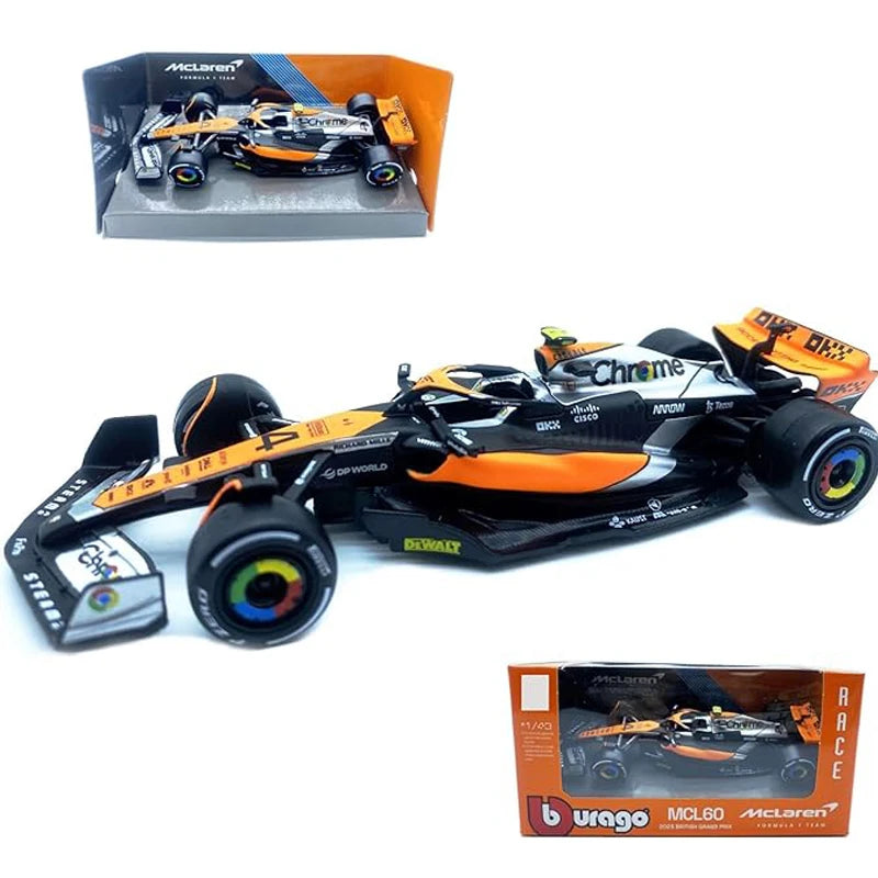 Bburago 1:43 Aston Martin AMR23 Mercedes W14 Red Bull RB19 Miami GP Ferrari SF23 Alpine A523 F1 Model Formula Car Static Racing