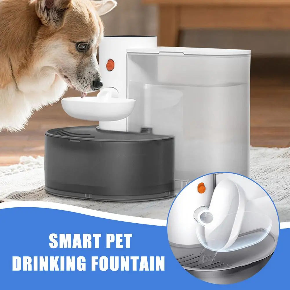 3L Smart Pet Drinking Fountain Wireless Drip Cat Water Fountain Ultra-quiet 180-day battery life Automatic Pet Drinking Machine