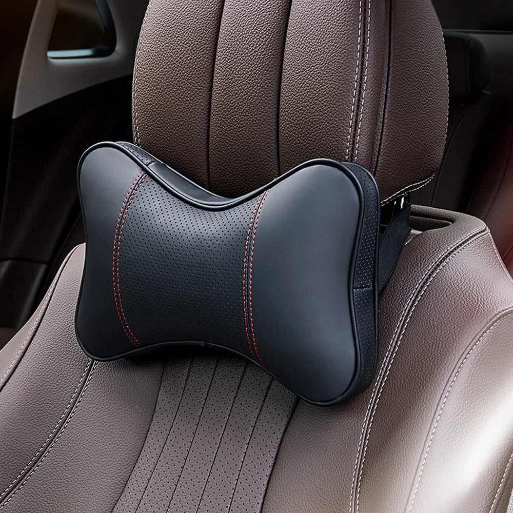 Car Headrest Neck Pillow Auto Neck Cushion Memory Foam Breathable Head Support For Lexus IS250 IS300 RX330 RX350 GS300 LX570 ES