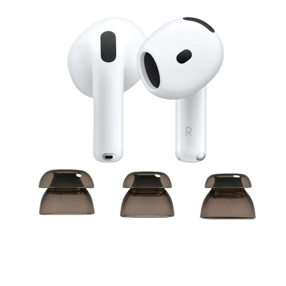 Anti Slip Silicon For Apple AirPods 4 Ear Tip Physical Noise Cancelling Headphone Covers Replacement Earbud Cap Eartips