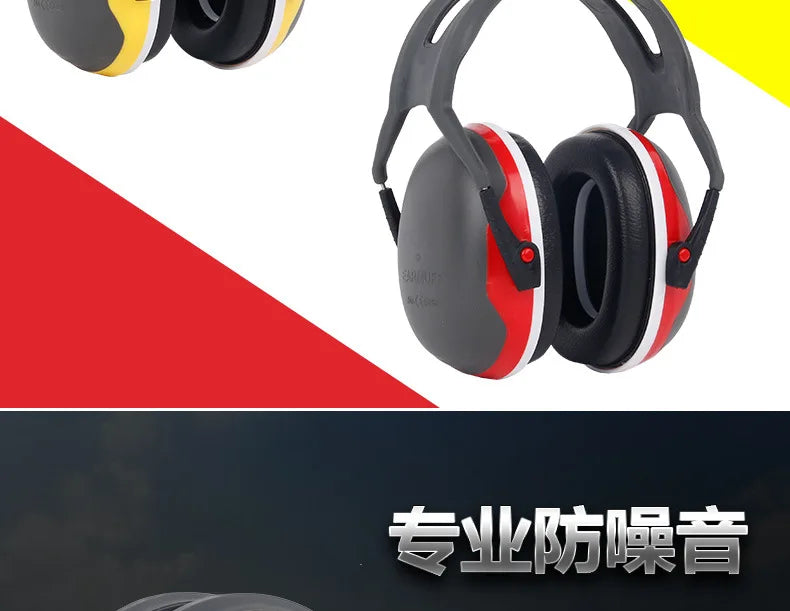 Brand Tactical Earmuffs Anti Noise Hearing Protector Noise Canceling Headphones Hunting Work Study Sleep Ear Protection Shooting