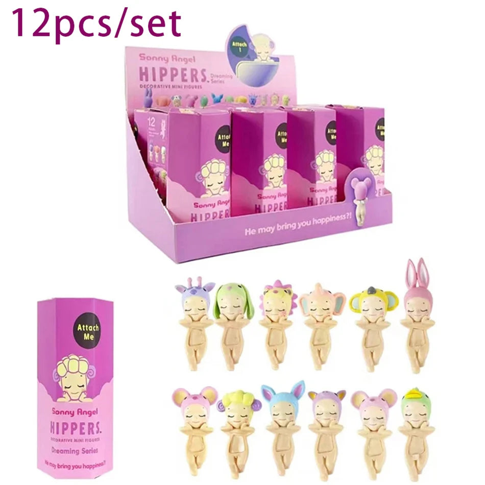 Collection 57Style Sonny Angel Blind Box Dreaming Series Mini Anime Figure Ornaments Dolls Fans Children Christmas Birthday Gift