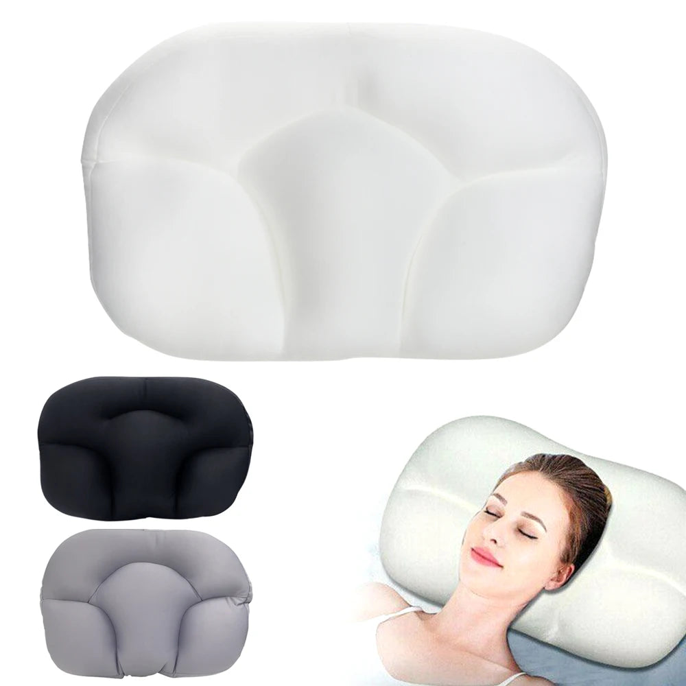 All-round Sleep Pillow Egg Sleeper Memory Foam Soft Orthopedic Neck Pillow Pain Release 3D Neck Micro Airball Pillow Deep Sleep