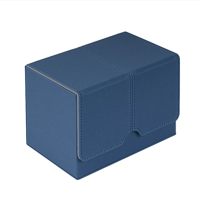 Card Case Card Box Magic TCG Mid Large Deck Case Solid Color Storage Box Top Side-Loading  Toy Game Collection Cards