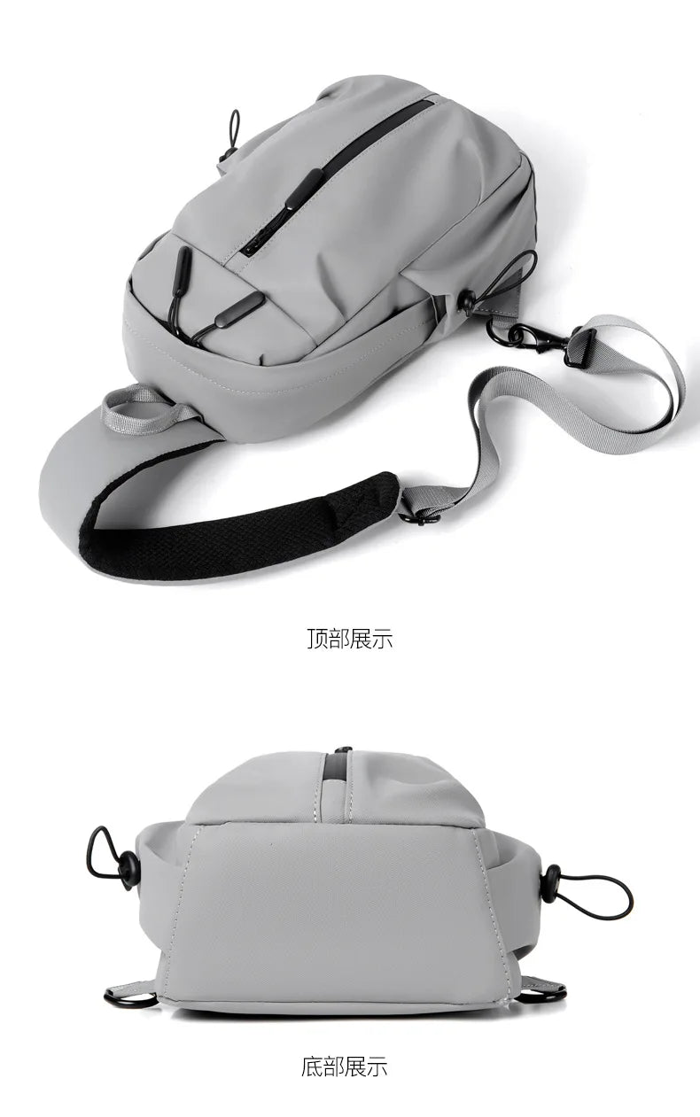 2023 New Multifunctional Chest Bag Men Chest Bag Outdoor Casual Fashion One Shoulder Crossbody Bag