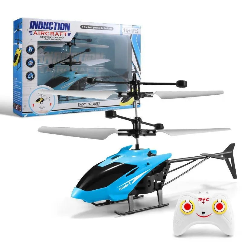 Charging Remote Control Aircraft Induction Two-Way Helicopter Indoor Suspension Anti Drop Electric Luminescence