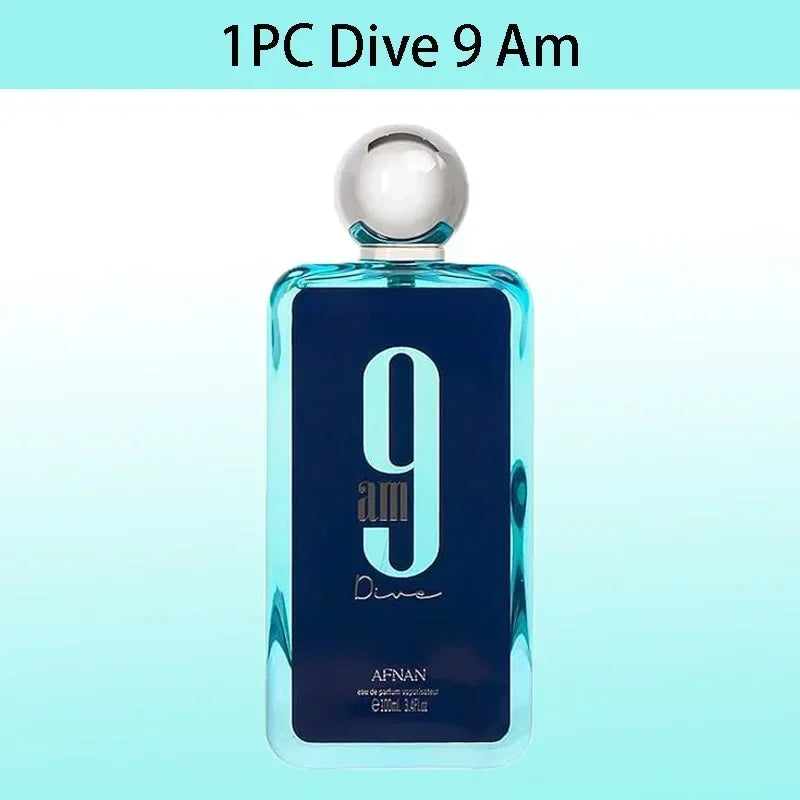 3.4 Oz /100ml 9PM 9AM Original Neutral Persistent Charming Charm Wood Tone Solemn Gorgeous Hair Body Perfume Spray Female Male