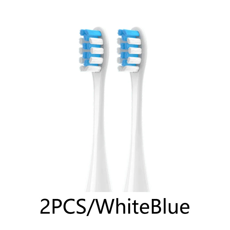 2/4/6PCS Soft Replacement Heads For Oclean X/ X PRO/ Z1/ F1 Blue Brush Heads DuPont Sonic Toothbrush Vacuum Bristle Nozzles