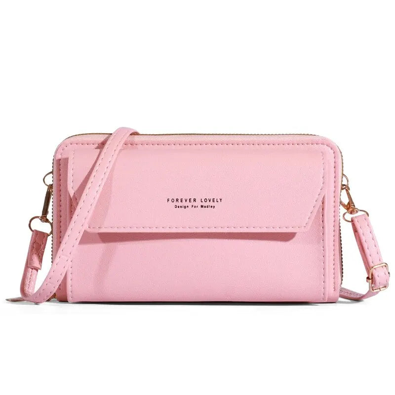 2023 New Crossbody Bag for Women Summer Small Market Simple One Shoulder Bag for Mobile Phone Double Layer Casual Small Body Bag