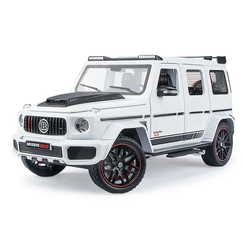 1/32 G700 Alloy Car Model Simulation Toy Diecast Vehicles Off-road SUV With Sound N Light Collectible Kids' Gift 1/32 G700 Alloy