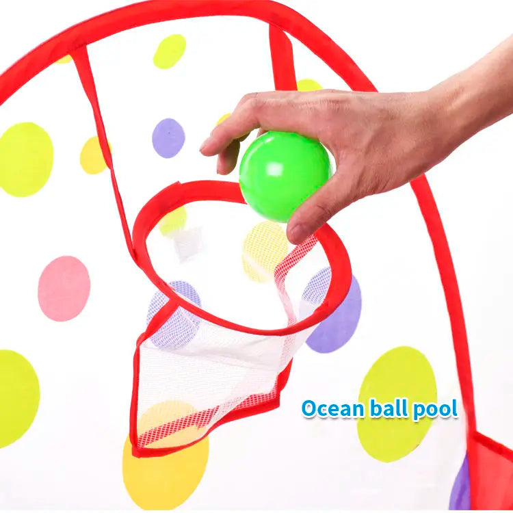 Children's ocean ball pool with basketball basket Bobo pool toy 0.9M (excluding ball)