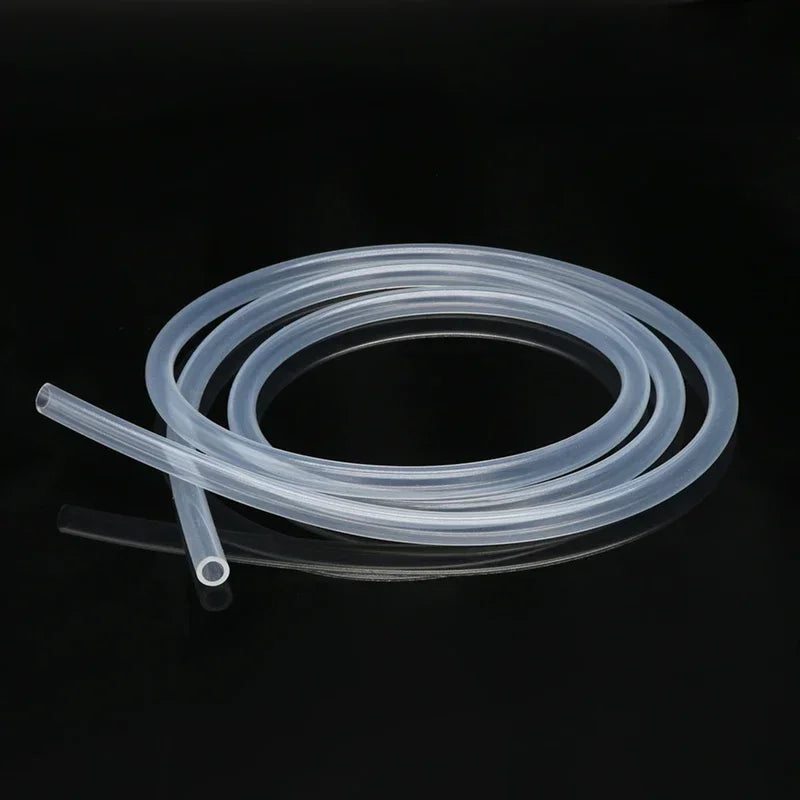 1M/5M Transparent Flexible Silicone Tubing ID 0.5 1 2 2.5 3 4 5 6 7 8 mm Food Grade Tube Pipe Temperature Resistance Nontoxic