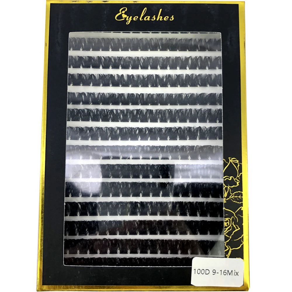 30D 40D 60D 80D Mixed Tray Individual Lashes 3D Russia Volume Eye Lashes Soft Natural Lashes Mink Lash Cluster False Eyelashes