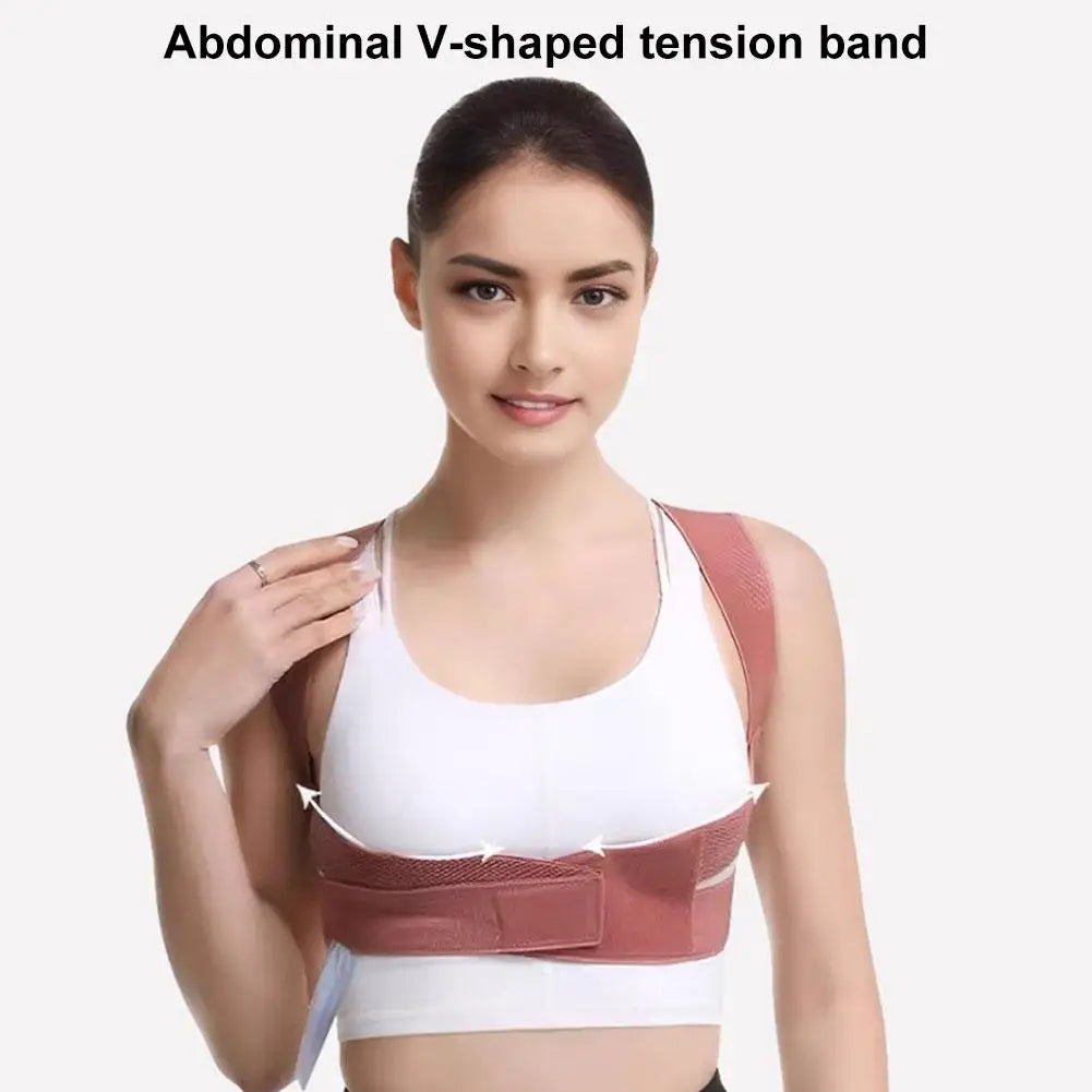 1PCS Hunchback Corrector Belt Stretchy And Breathable Fabric Even And Stable Quick Correction Correction Of Sitting Posture