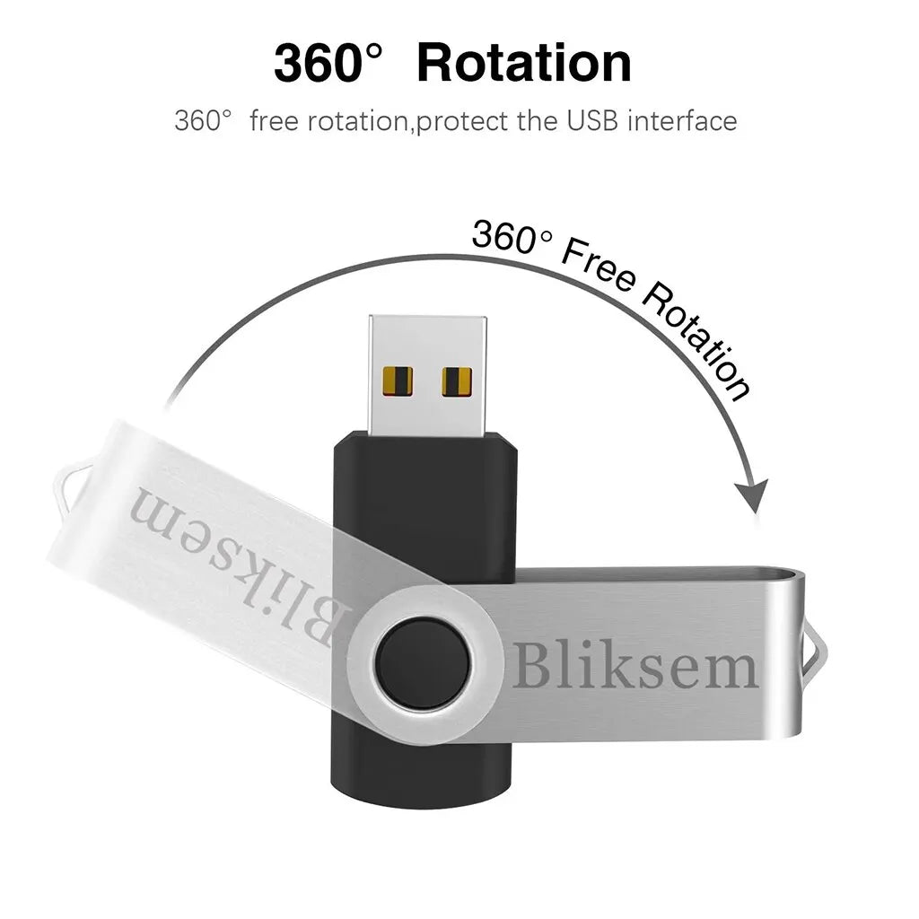 Bliksem Pendrive 64GB Memory Stick for PC Mobile 64GB 2.0 Metal USB Flash Drive USB Drive 64GB USB Stick