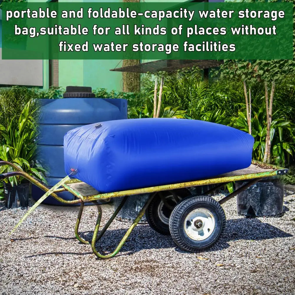 2000L Outdoor Large Capacity Agricultural Fire Irrigation Drought Resistant Foldable Portable Water Storage Bag PVC Water Bag