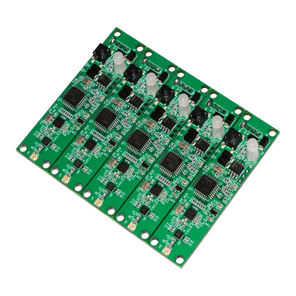 2.4G ISM DMX 512 Wireless Controller PCB Module 2 in 1 Transmitter Receiver For Stage Light Built-in Wireless DIY 485EE