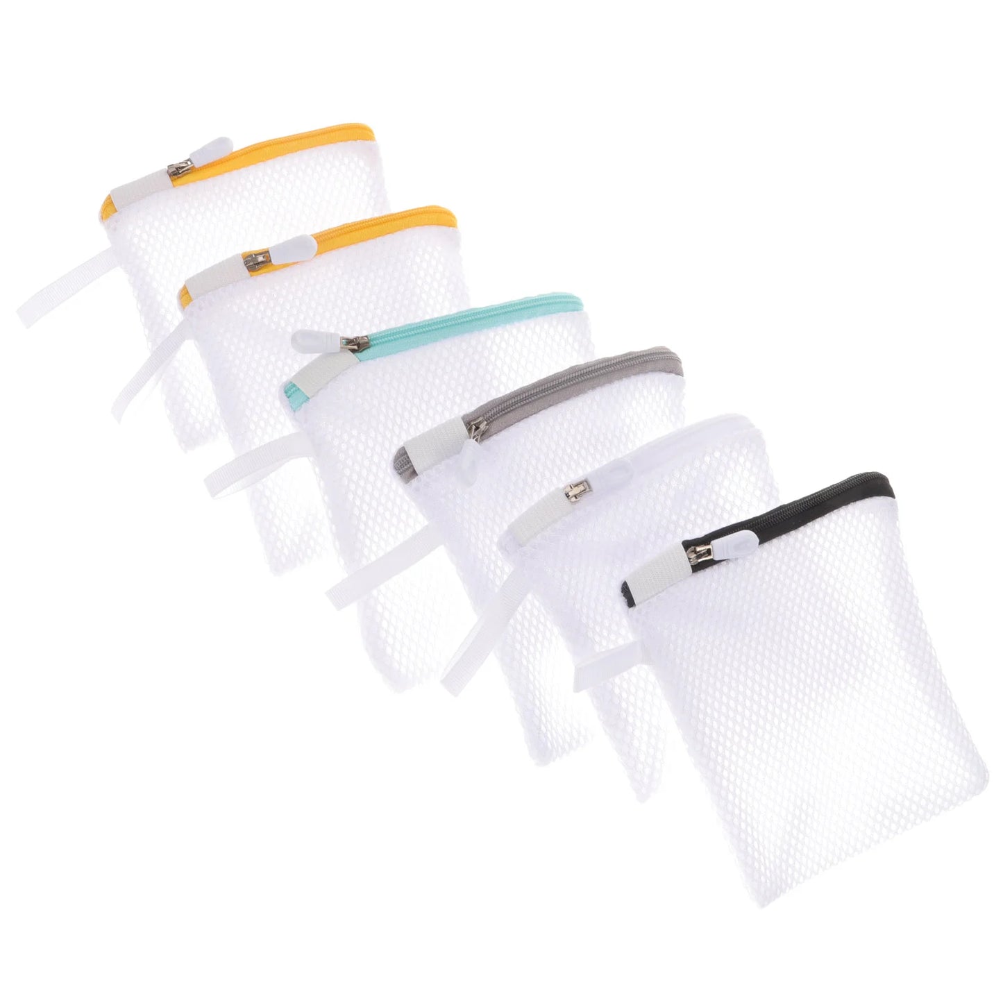 6 Pcs Laundry Bag Bras Washing Garment Pouch for Travel Mesh Protecting Foldable Clothes Sock