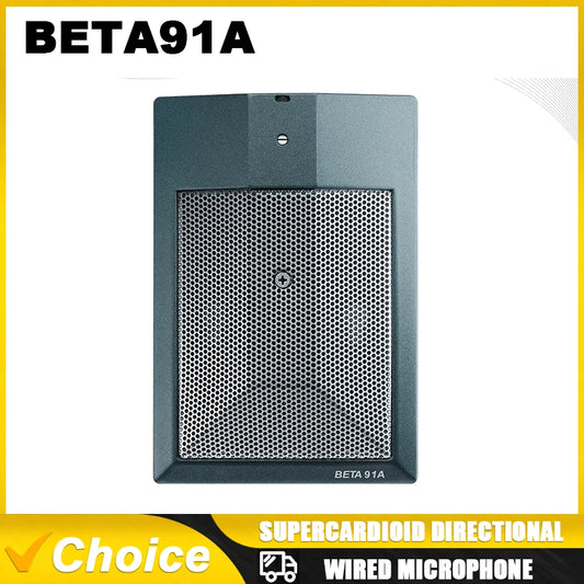 BETA91 BETA91A  beta 91a Professional Half-Cardioid Wired Condenser Microphone for Low Frequency Pickup Instrument Mic