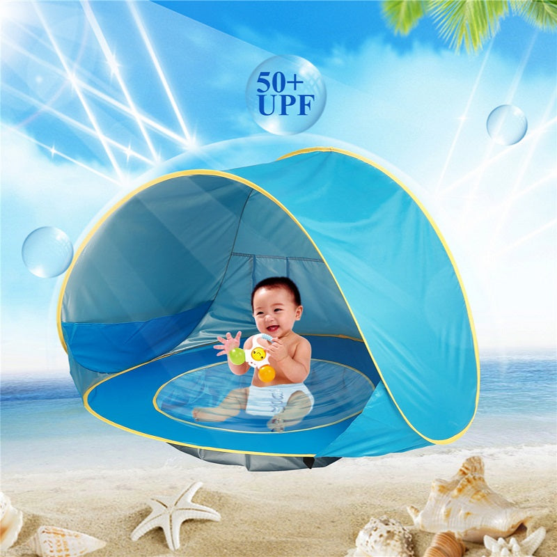 Baby Beach Tent Shade Pool UV Protection Sun Shelter Infant Outdoor Toys Swimming Pool Play House Tent Toys for Kids Children