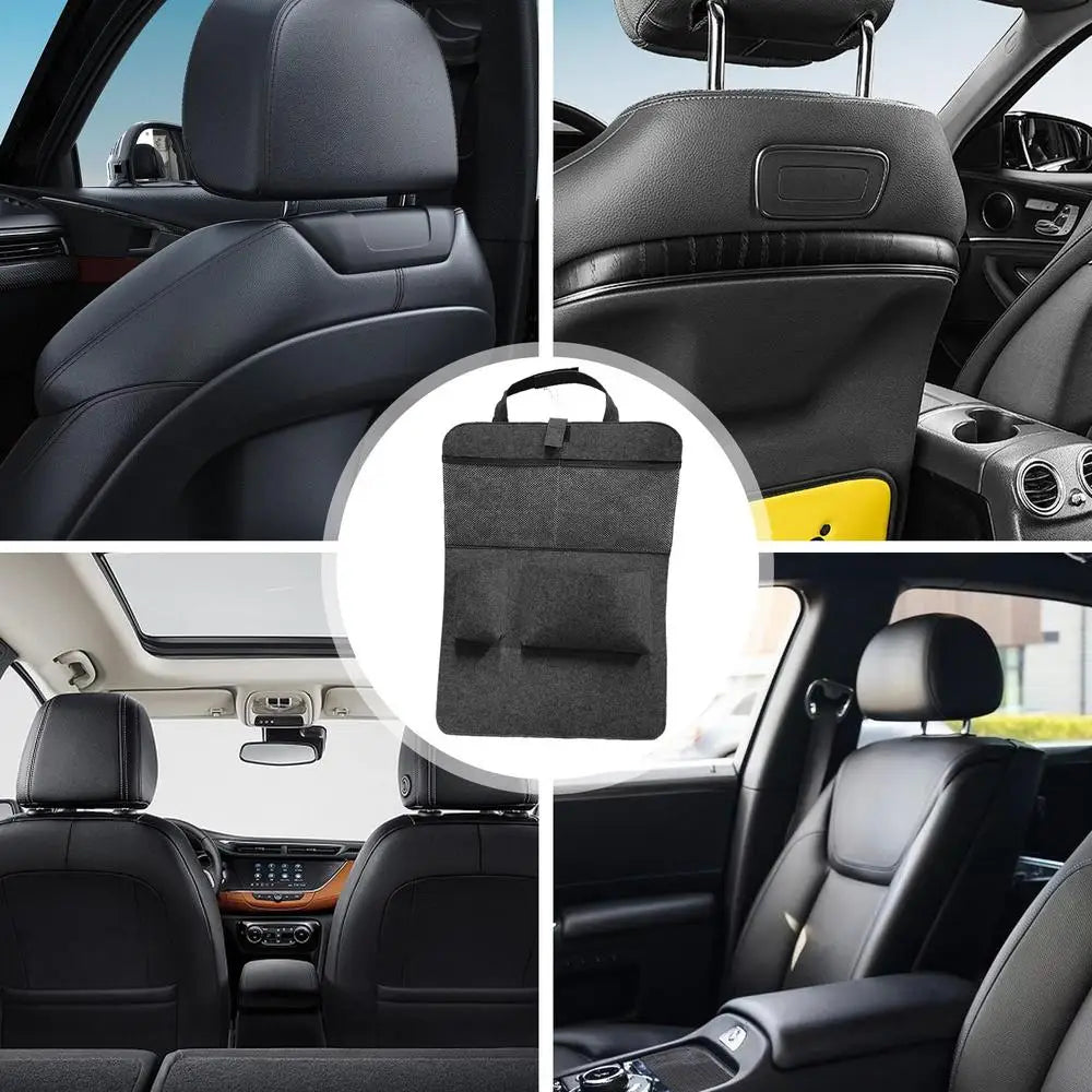 Back Seat Organizer Car Organizer Tissue Box Behind Seat Attachment Car Organizers And Storage Travel Tidy Pouch Pocket