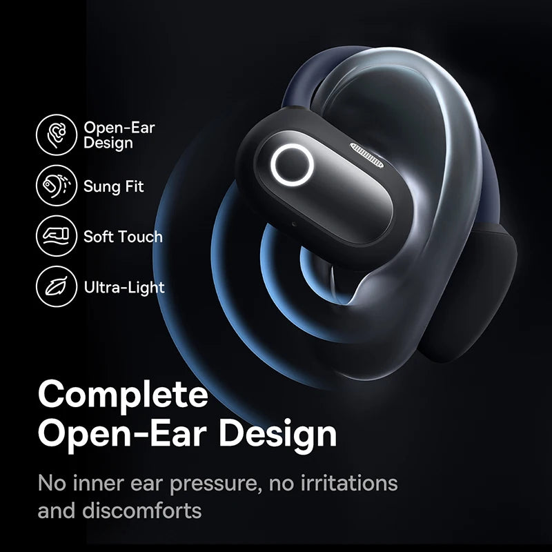 Baseus Eli Sport 1 Open Ear Headphones OWS Bluetooth 5.3 Wireless Earphones Air conduction headphones Bass Sound Sports Earbuds