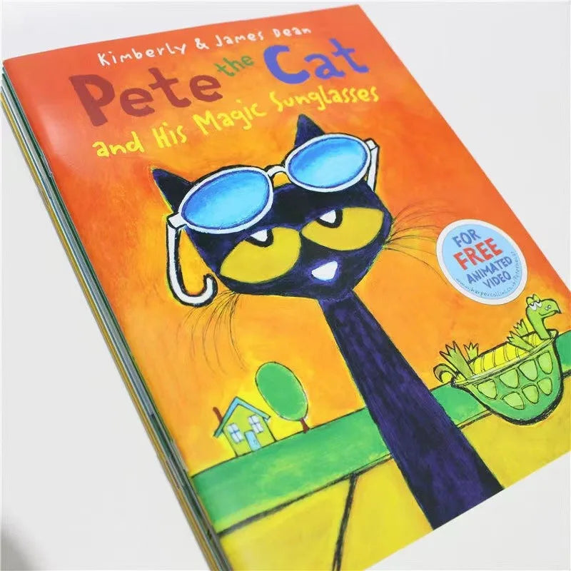 6 Books/Set I Can Read Pete The Cat Kids Classic Story Books Children Early Educaction English Short Stories Reading Book