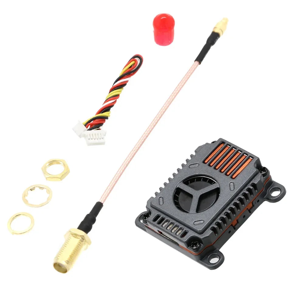 5.8G 5.8GHz 3W Video Transmitter VTX 48CH 25mW/1000mW/2000mW/3000mW adjustable For Long Rang FPV Racing Drone