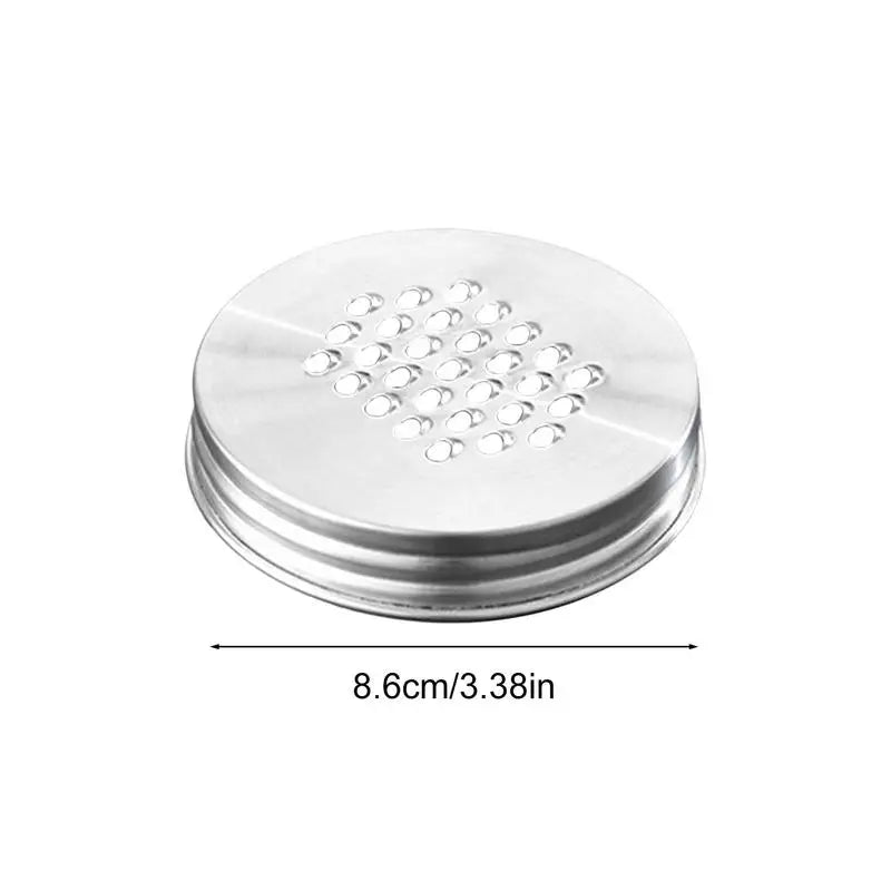 Cheese Grater Lid For Mason Jar Kitchen Mason Jar Grater Lid Rust-Proof Carrot Grater Wear-Resistant Cheese Shredder For Carrots