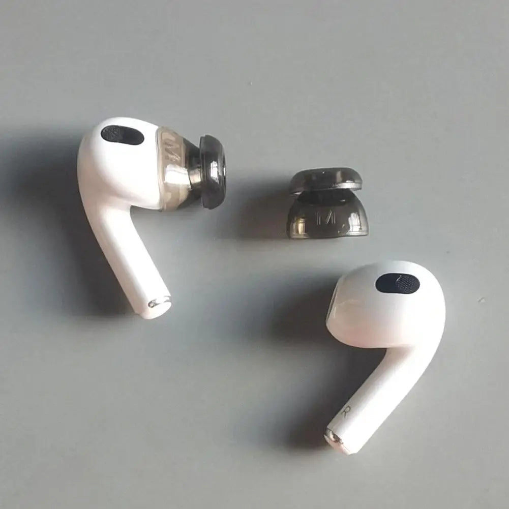 Anti Slip Silicon For Apple AirPods 4 Ear Tip Physical Noise Cancelling Headphone Covers Replacement Earbud Cap Eartips