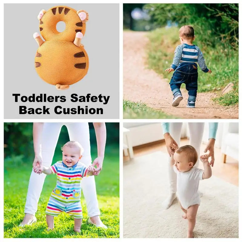 Baby Head Protector Safety Cushion Pad Backpack Prevent Injured Cartoon Security Breathable Anti-drop Pillow Fall Back Protector