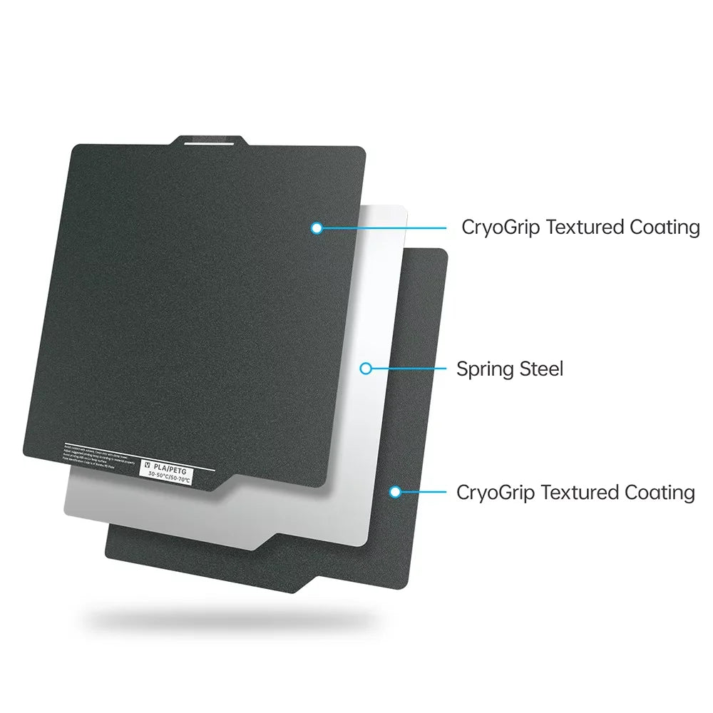 BIGTREETECH Panda Build Plate CryoGrip Pro Cool Plate For Bambu Lab P1P P1S A1 X1C X1E A1 MINI CryoGrip Sheet Spring Steel