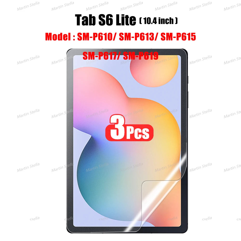 3Pcs Paper Feel Like Screen Protector for Samsung Galaxy Tab S7 S8 S9 Plus Ultra A9 Samsung tab S6 Lite s7 s9 fe A8 A7 No Glass